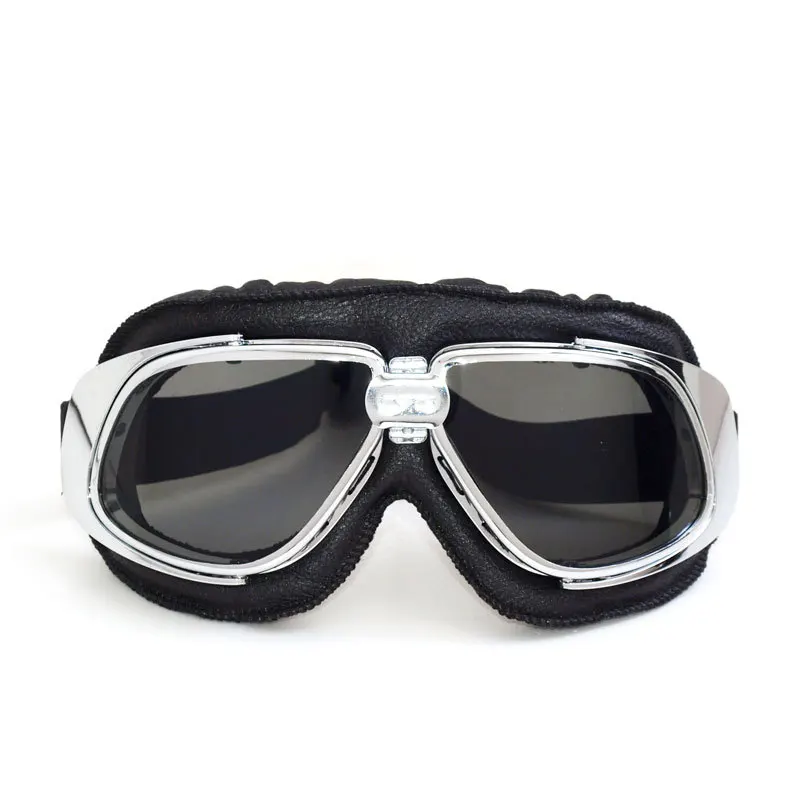 Buy MJmoto universal motorcycle glasses leather unisex