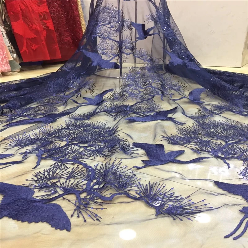 

African Lace Fabric Swiss Voile Lace In Switzerland Sewing High Quality Nigerian Lace Fabrics With Sequins