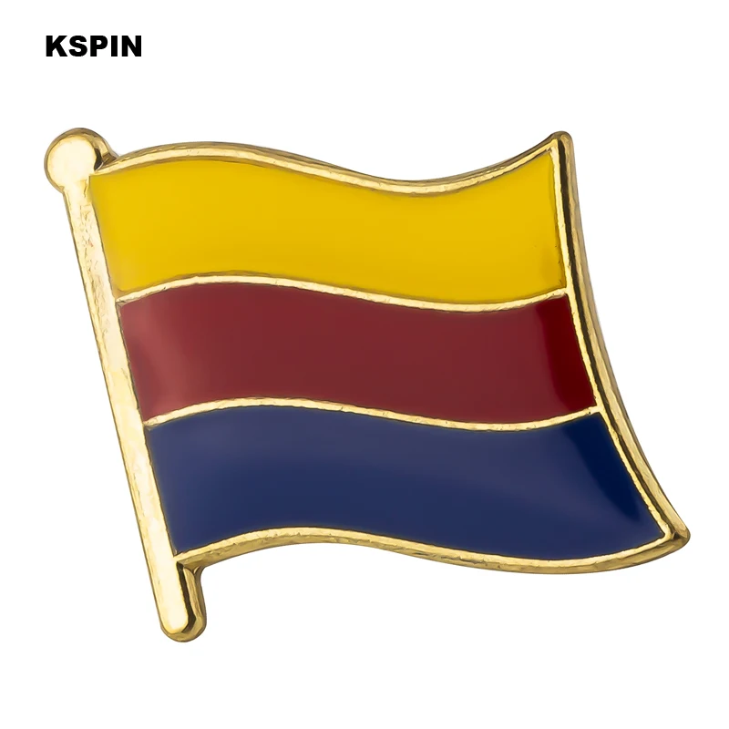 pride Flag Badge Flag Brooch National Flag Lapel Pin International Travel Pins Collections XY0349