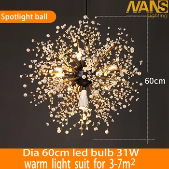 

vintage lights retro loft fireworks Spotlight Acrylic LED Pendant Light Dining /Living Room Kitchen Light Hanging Lamps