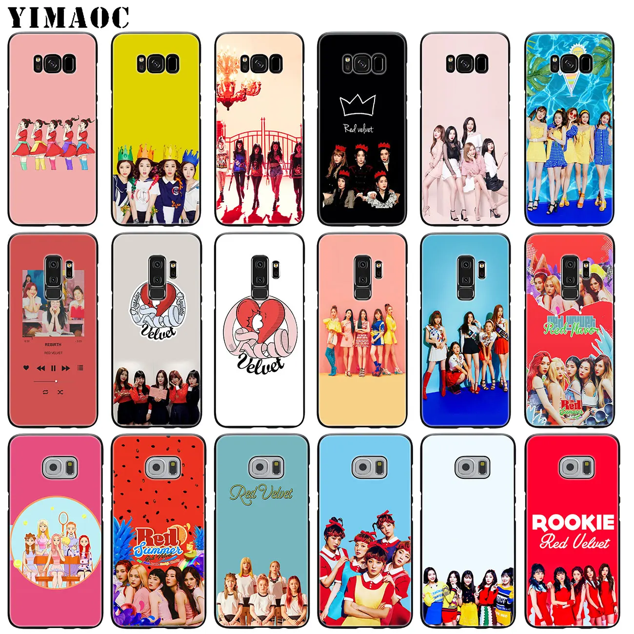 Мягкий силиконовый чехол YIMAOC для Samsung Galaxy S20 Ultra S10 Lite S9 S8 Plus S7 Edge S10e|Бамперы| |