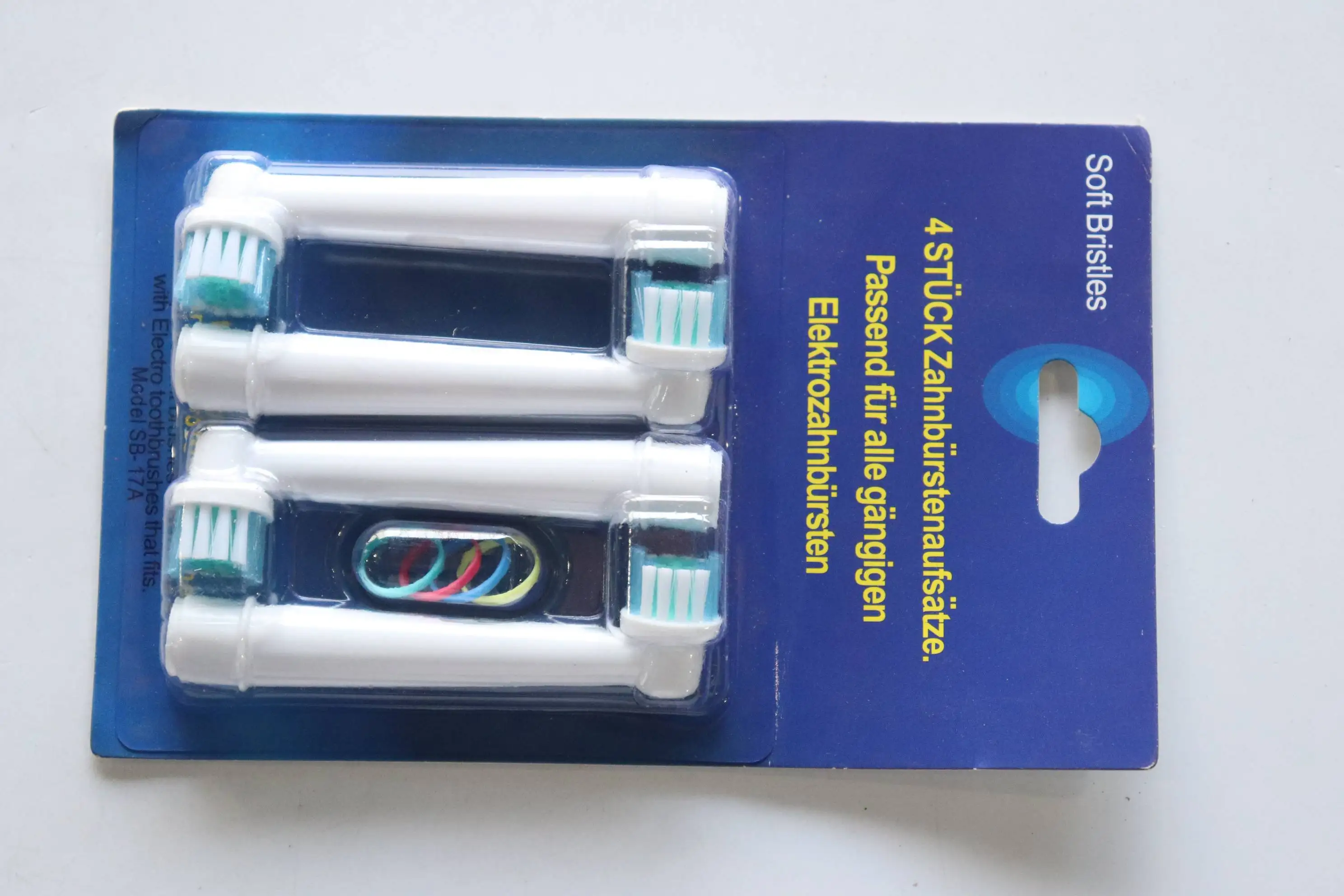 4x сменные насадки для электрической зубной щетки Oral B Fit Advance Power/Pro Health/ 3D