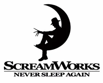 

For Freddy Krueger Scream Works sticker VINYL DECAL Robert Englund Nightmare on Elm Various Sizes