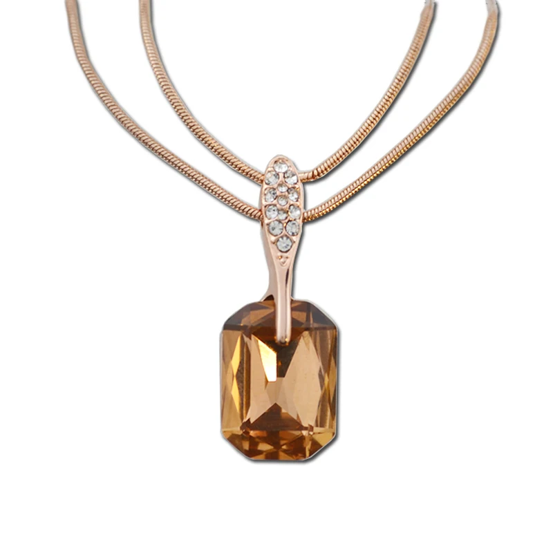 long gold fashion necklace