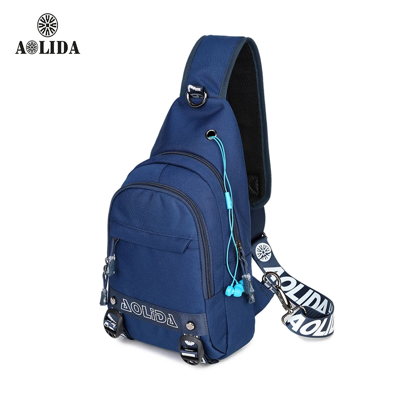 

Fashion Male Chest Bag Single Shoulder Bag Large Capacity Crossbody Bags Casual Messengers Bag Single Strap Pack