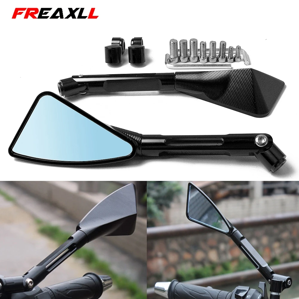 

Universal Motorcycle Mirror Side Rearview Motorcycle Accessories FOR YAMAHA YZF-R1 R3 YZF-R6 R25 FZ1S FZ6S FZ6 FZ8 XMAX 125 200