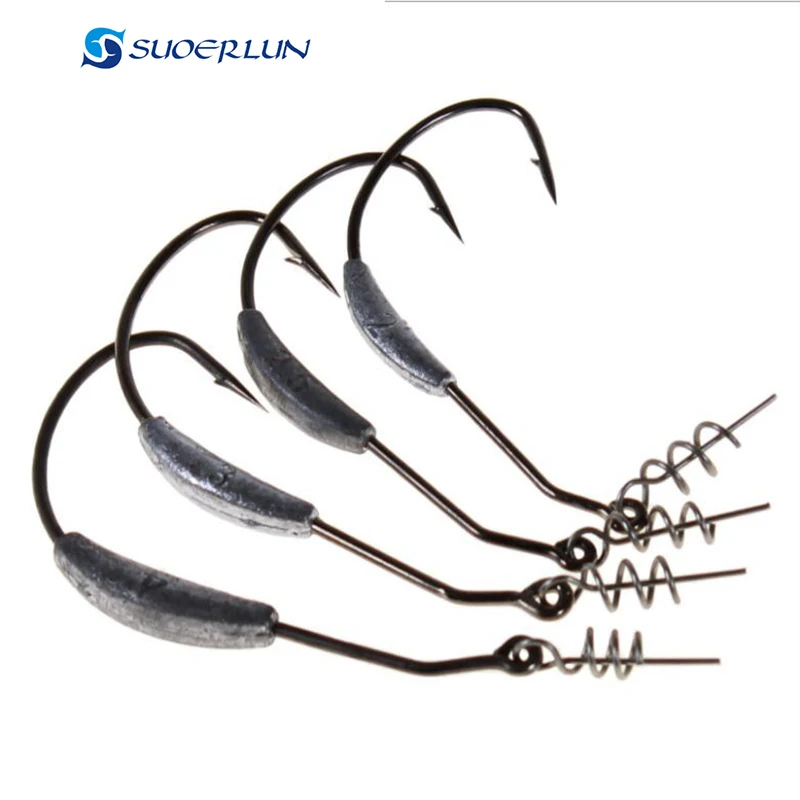 

lead crank hook with lead fishing hook soft bait hook