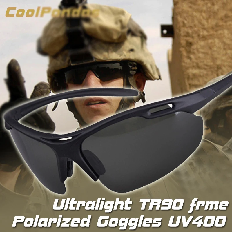 Gafas de sol deportivas para hombre y mujer, lentes sol polarizadas, ultraligeras, militares, TR90|De los hombres gafas de sol| - AliExpress
