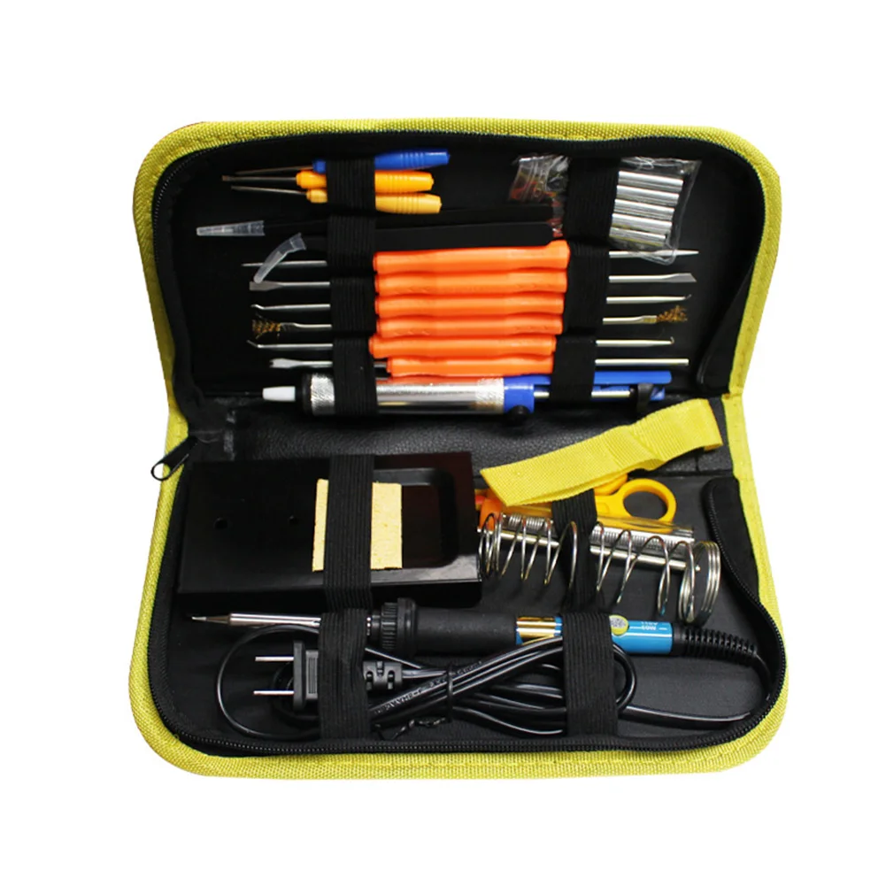 

25 in 1 60W Adjustable Electric Temperature Welding Soldering Iron Tool Kit MAL999