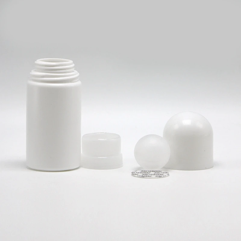 

20pcs/lot High Quality 50ml Empty Plastic Roll On Bottle Deodorant Roll-on Containers Anti-perspirant Bottle