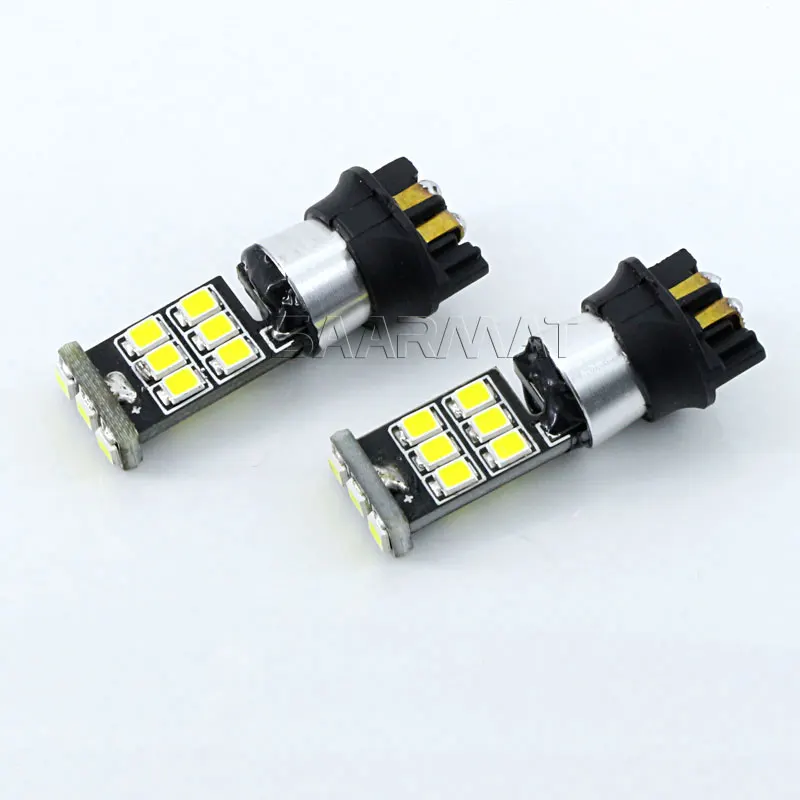 2 шт. белый PWY24W PW24W 15 SMD светодиодный дневный ходовой светильник DRL поворотники для