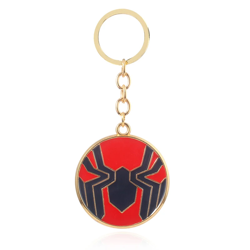 Ретро Веном супергерой брелки винтажный Человек-паук далеко от дома костюм брелок для ключей с логотипом автомобиля для мужчин сувенирные украшения - Цвет: K625