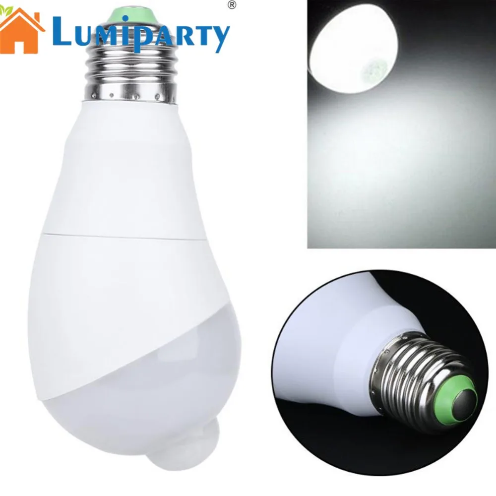LumiParty Creative LED Bulb Human Body Intelligent Sensing Lights