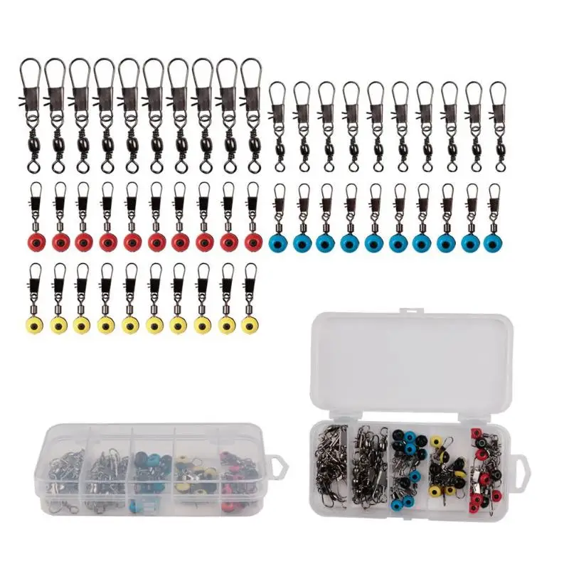 

1 box plastic fishing float space bean joint outdoor fishing equipment buoy hook float ball multi-function buckle sea fishing