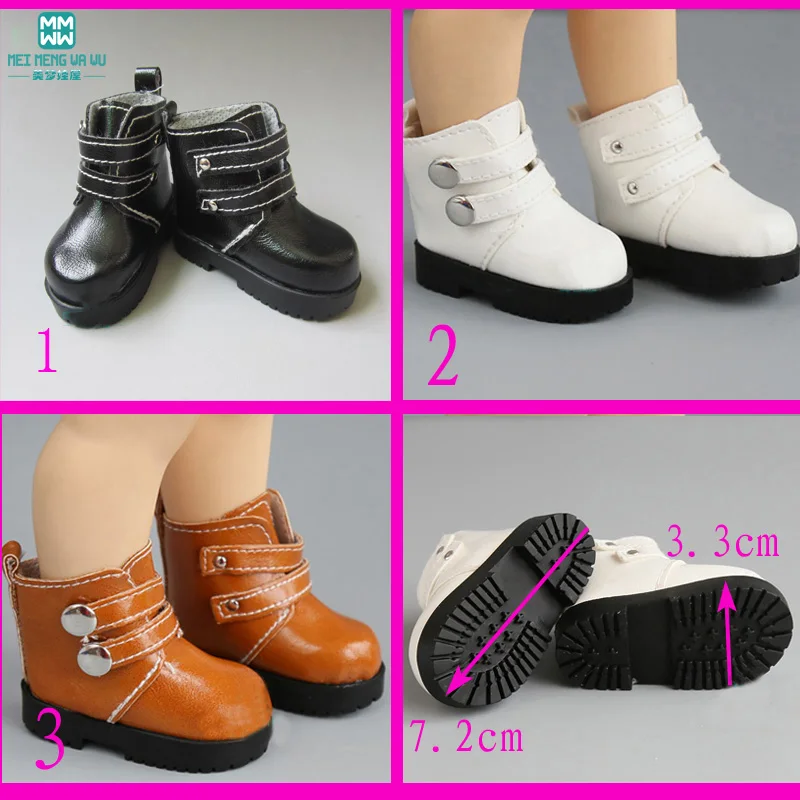 

7.2cm mimi Short boots Shoes for Dolls fits 16 Inch 40cm Sharon doll and 1/3 1/4 bjd doll