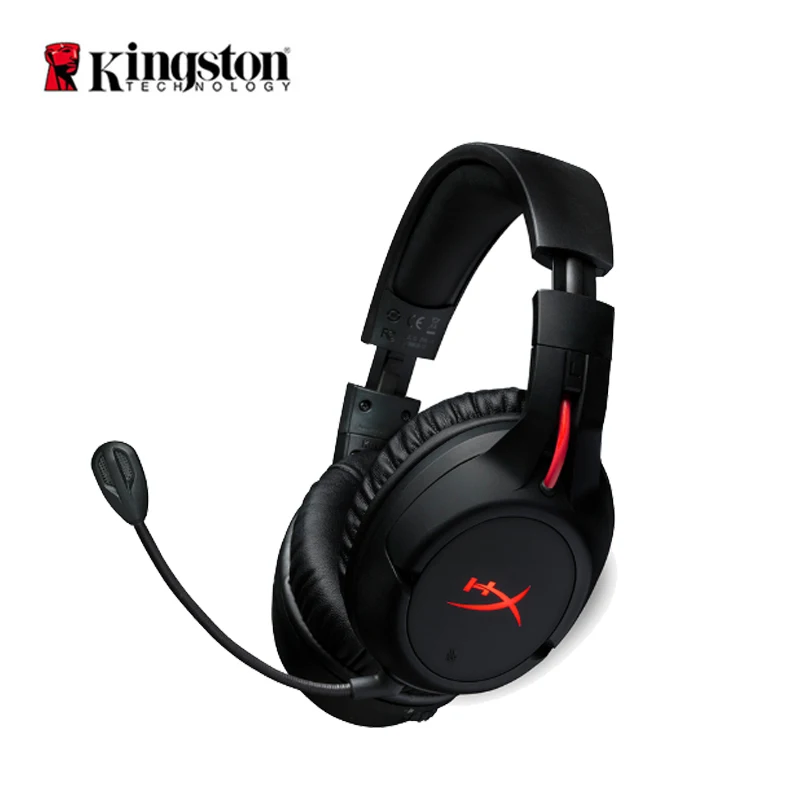 Kingston HyperX Cloud Flight Беспроводная игровая гарнитура многофункциональные наушники для ПК PS4 Xbox Mobile - Цвет: Черный