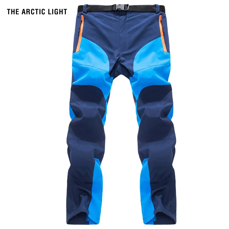 El Ártico luz hombres senderismo Camping Trekking deportes pantalón de verano al aire libre rápido seco usable empalme Color delgada transpirable Pantalones