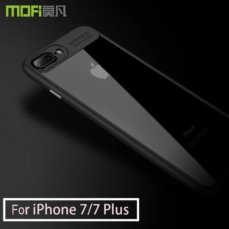 

Case for iPhone 7 hard clear silicone transparent for iphone7 plus case protection mofi ultra clear coque for iPhone 7 7 plus