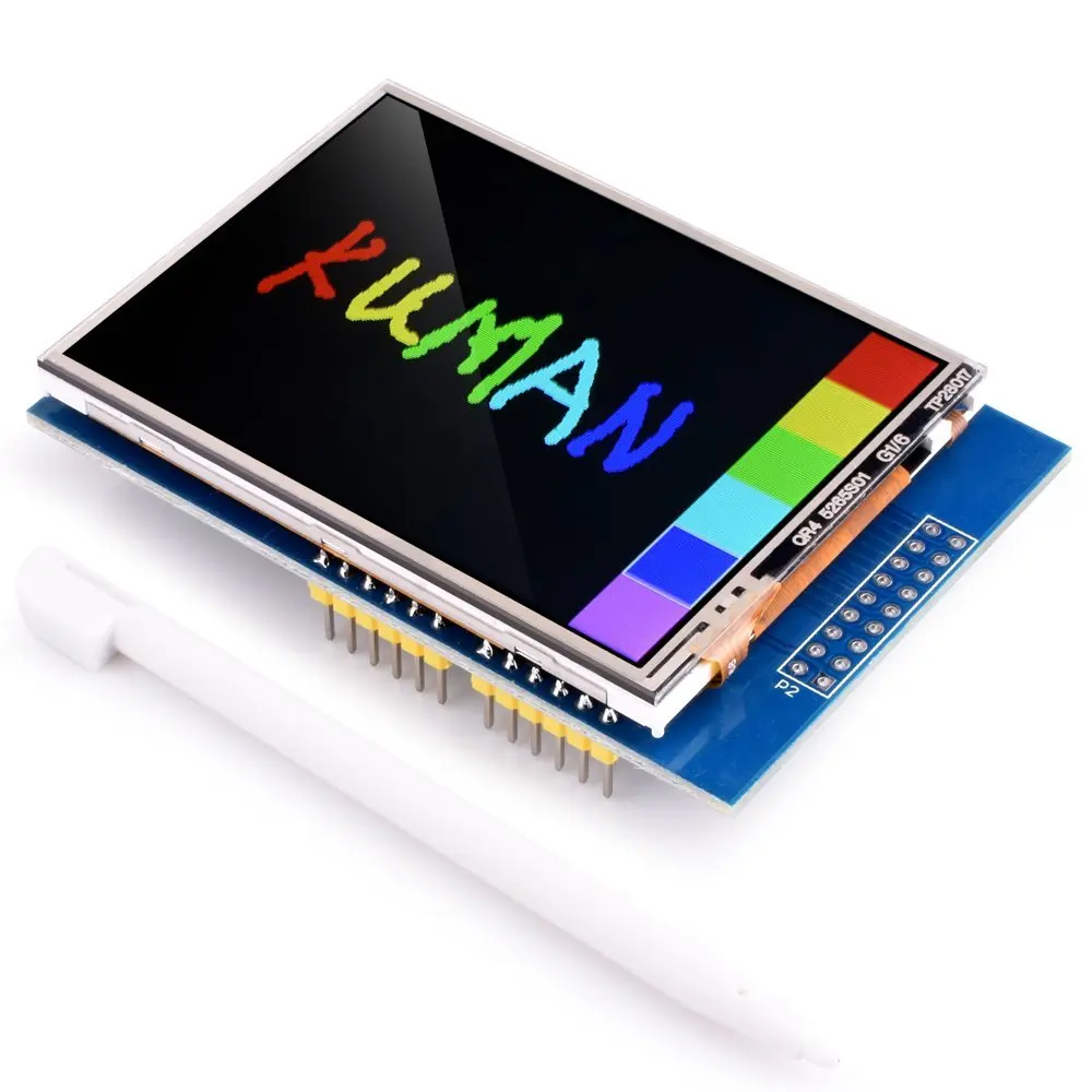 Miroad CNC гравер Щит Плата расширения V3.0 + UNO R3 доска 2 8 дюймов TFT Сенсорный экран 4 шт.