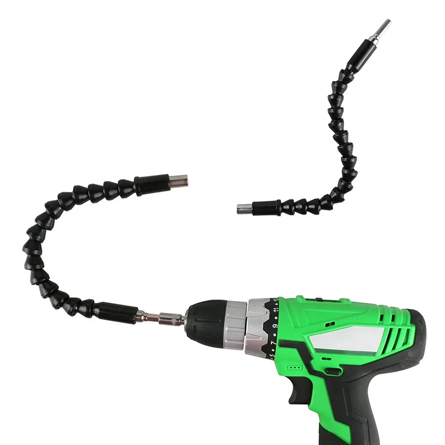 

Universal Flexible Extension Soft Shaft with 1/4'' Power drill adapter + 1/4'' Magnetic Extend Drill Bit TP-0131