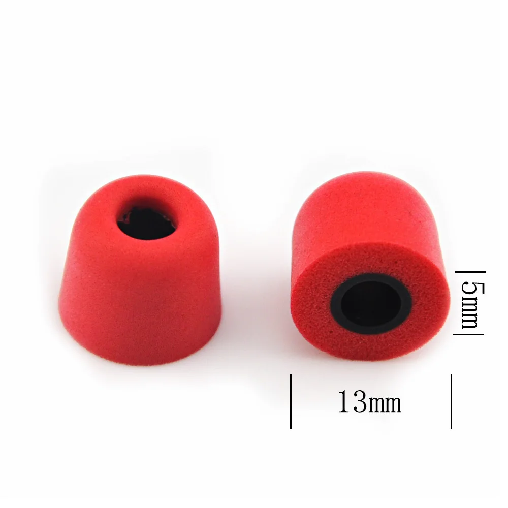 CCA 1 пара(2 шт.) 5 мм шумоизоляционные пены памяти ушные наконечники ушные вкладыши для ушных наушников вкладыши гарнитура для Zsn Pro As10