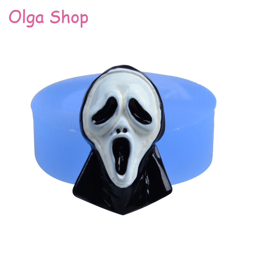 Buy JYL252 30.6mm Halloween Ghost Mask Mold Hallowmas