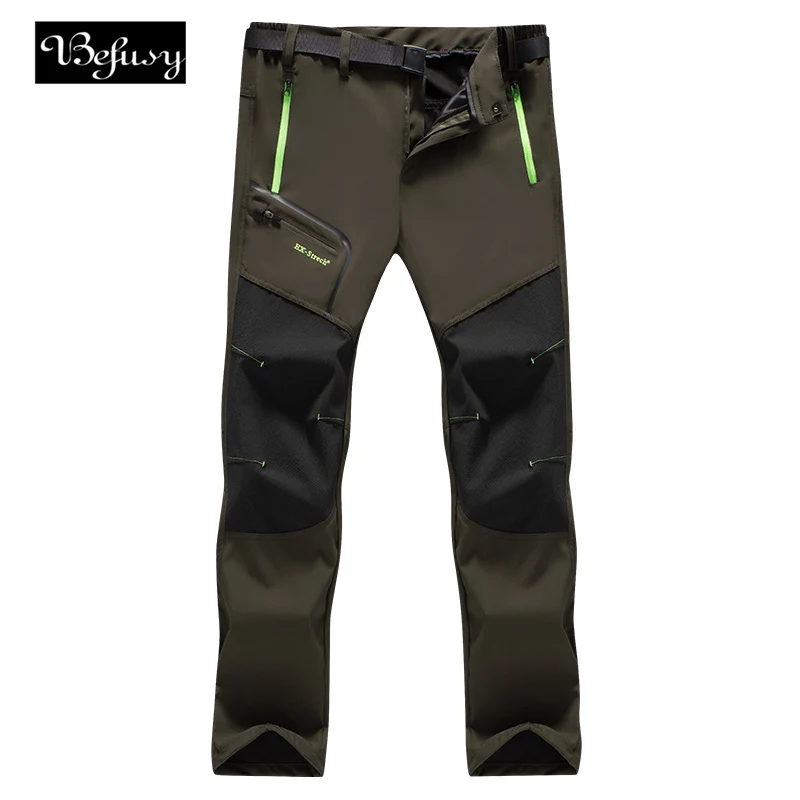 Befusy 6XL новые мужские летние быстросохнущие брюки мужские спортивные водонепроницаемые тонкие походные брюки для альпинизма треккинга походные брюки