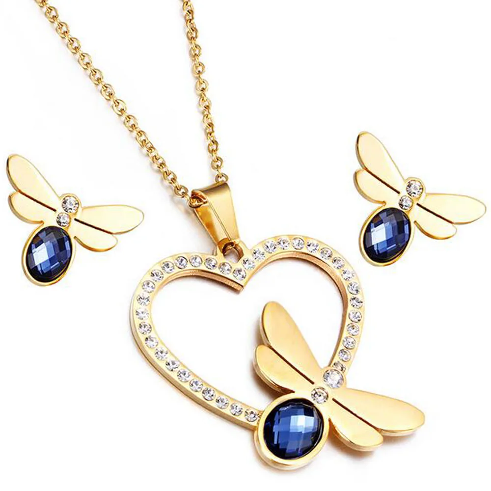 Buy 316L Stainless Steel Necklace Pendant Crystal
