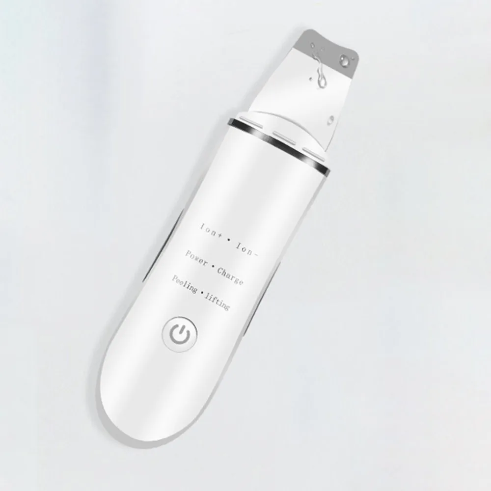 

Ultrasonic Spatula Peeler Facial Skin Scrubber Iron Therapy Skin Rejuvenation Blackhead Removal Peeling Lifting Skin Extractor