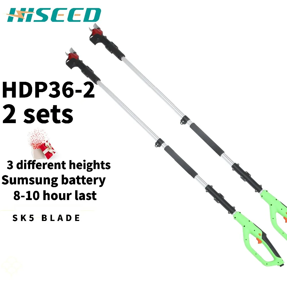 Two sets HDP36 2 Electric tree electric pruning scissors/electric