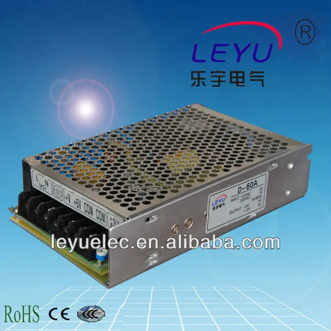 

D-60B Dual Output Power Supply SMPS 60W 5V 24V China Manufacturer Direct Sale