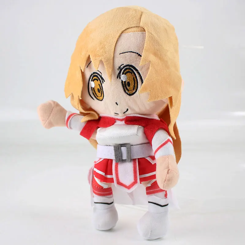 2 стиля меч искусство онлайн плюшевая мультяшная Asuna Kirito Мягкая кукла 24 см/25