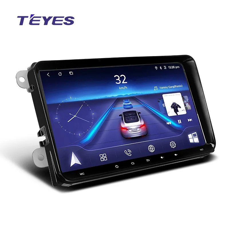 Best TEYES CC For Skoda Octavia 2 A5 2004-2009 Car Radio Multimedia Video Player Navigation GPS Android Accessories Sedan No dvd 2din 5