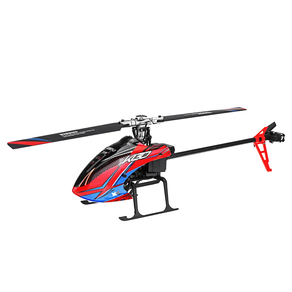 XK K130 2.4G 6CH Brushless 3D6G System Flybarless RC Helicopter RTF Compatible with FUTABA S-FHSS-RTF
