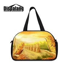 Dispalang 3D принт фруктовый узор на дорожная сумка для мужчин бренд вещевой дизайн выходные сумки для женщин популярный туристический чемодан