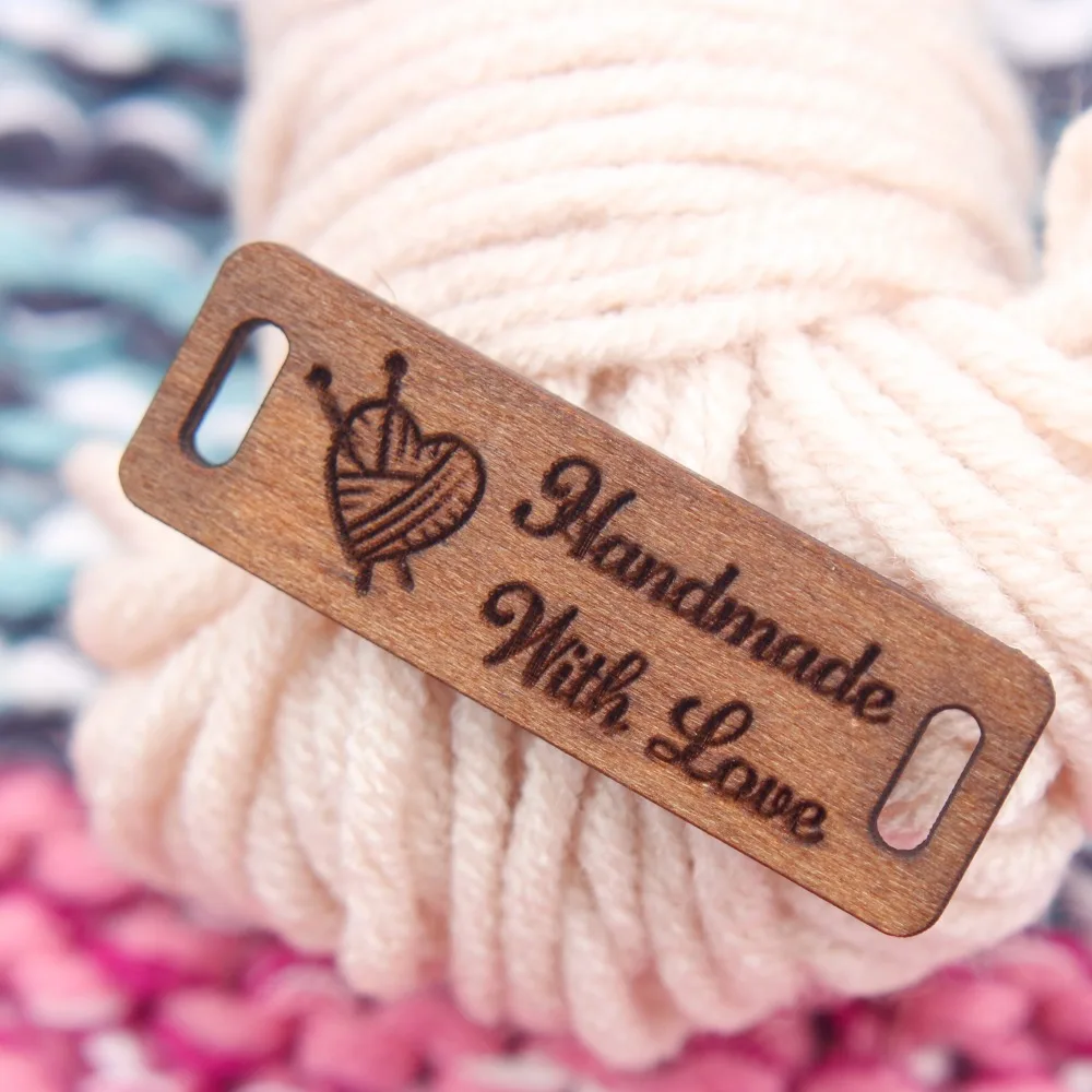 

Wooden Tags, Custom Personalized , Business , Garment Tags, Custom Tag For Clothing (WDBQ98)