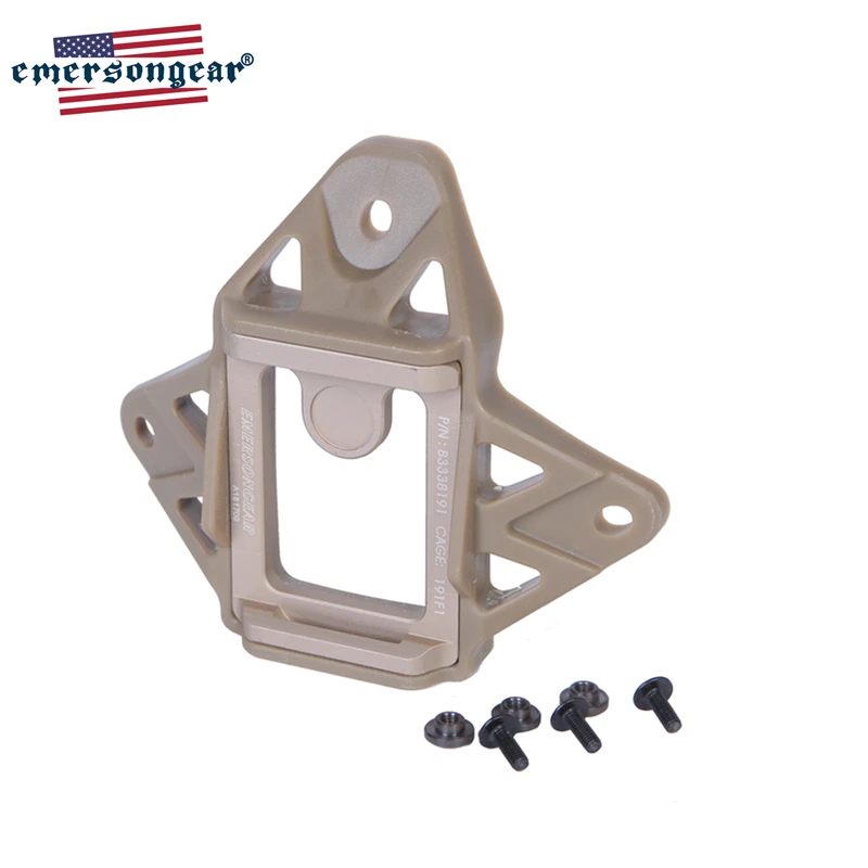 

emersongear Emerson Hole Shroud Wilcox 4 Style Aluminum Tactical Helmet Cover Sheet Cuttlefish Dry Helmet Accessory