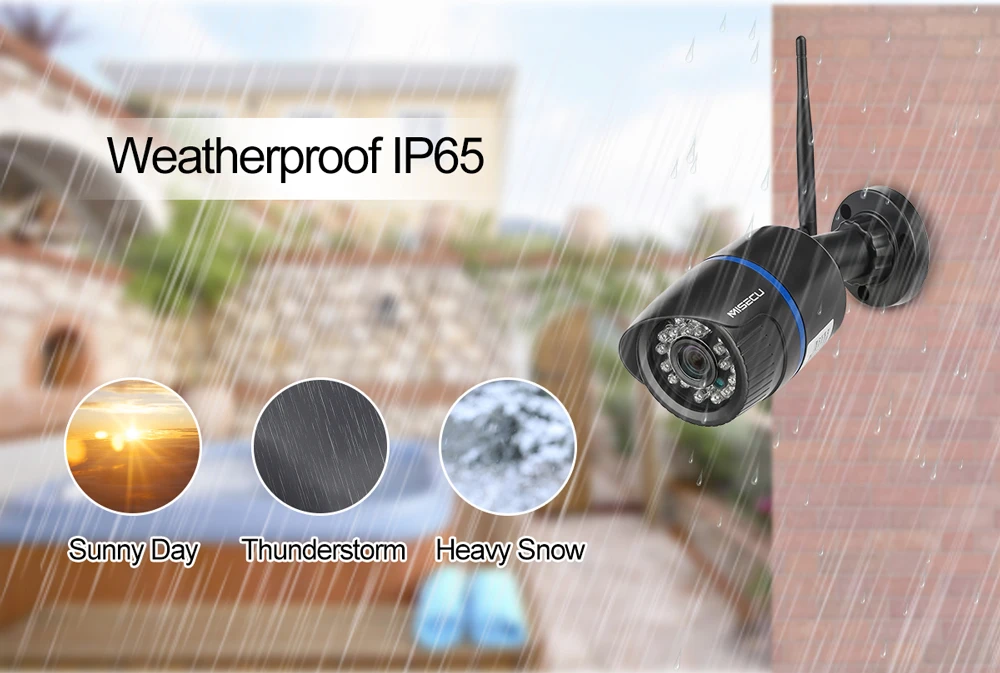 HD 1080 P 720 IP Камера аудио наружная Wi Fi домашней безопасности Беспроводной