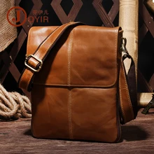 JOYIR Genuine Leather Men Bags Male Cowhide Flap Bag Casual Shoulder Crossbody bag Handbags Messenger Small Men Leather Bag 8613 JOYIR Genuine Leather Men Bags Male Cowhide Flap Bag Casual Shoulder Crossbody bag Handbags Messenger Small Men Leather Bag 8613