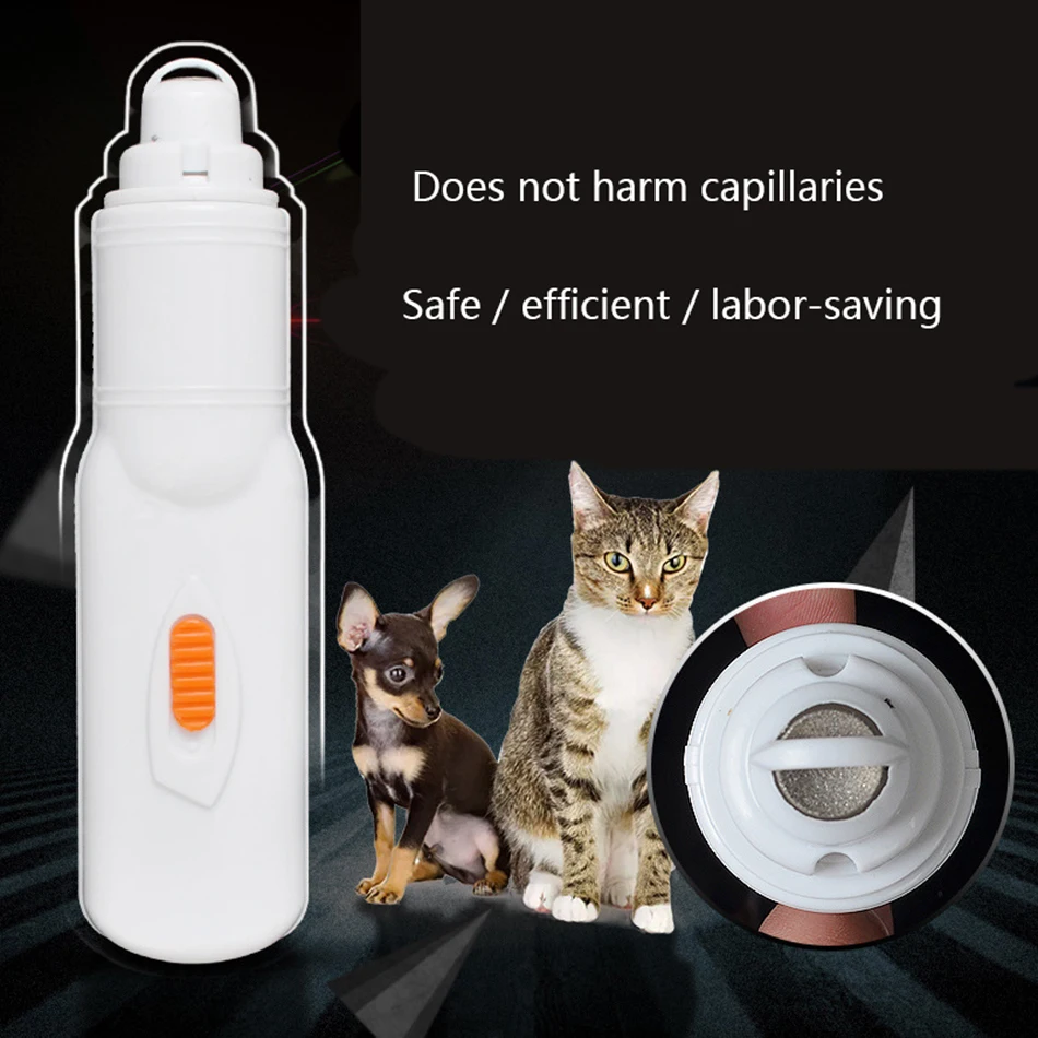 Electric Painless Pet Nail Clipper Dog Paw Trimmer for Small Large Dog Puppy Claw Toe Nail Pedicure Grinder Clipper Trimmer Tool