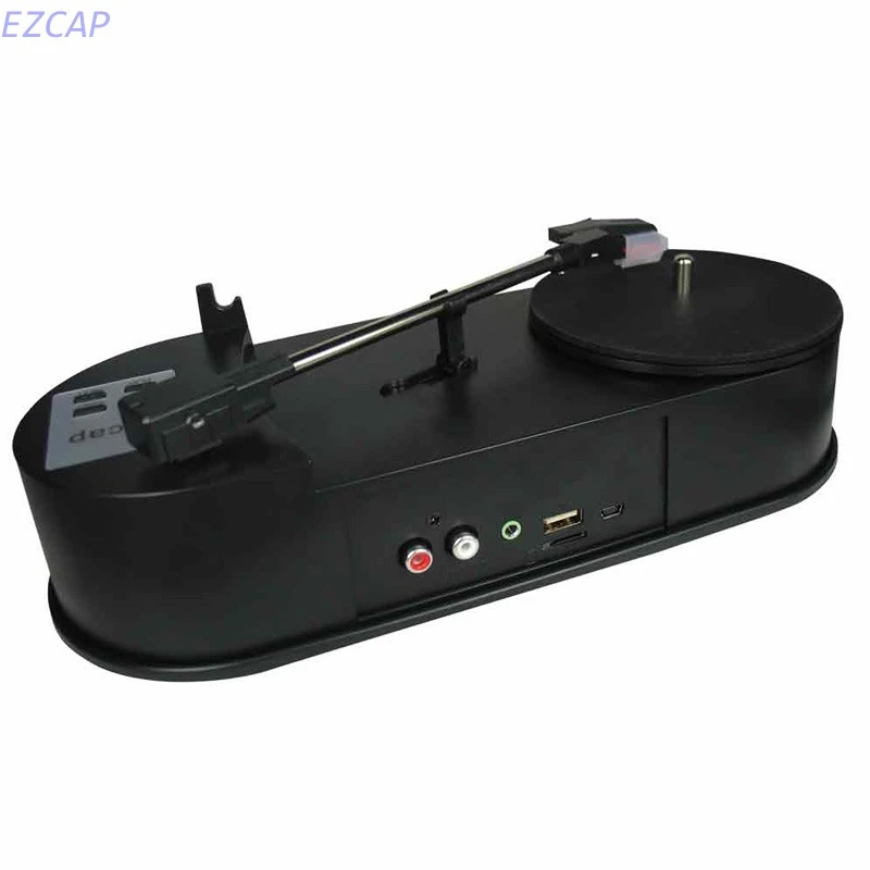Mini fonógrafo USB 3,5 de 2,0mm, reproductor de Audio de grabación de vinilo tocadiscos a MP3/WAV/CD, convertidor compatible con 33/45PRM|usb 2.0 miniusb - AliExpress