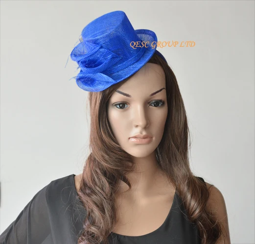 New Sinamay Fascinator Mini Hat For Kentucky Derby Ascot Races New Sinamay Fascinator Mini Hat For Kentucky Derby Ascot Races Melbourne Wedding Party Gold Royal Silver Leopard Print Red In Hair Accessories From Women S