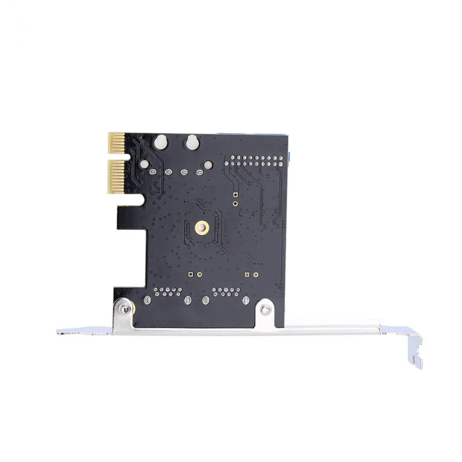 USB 3.0 PCI E плата адаптер Внешний 2 портовый USB3.0 концентратор внутренний 19