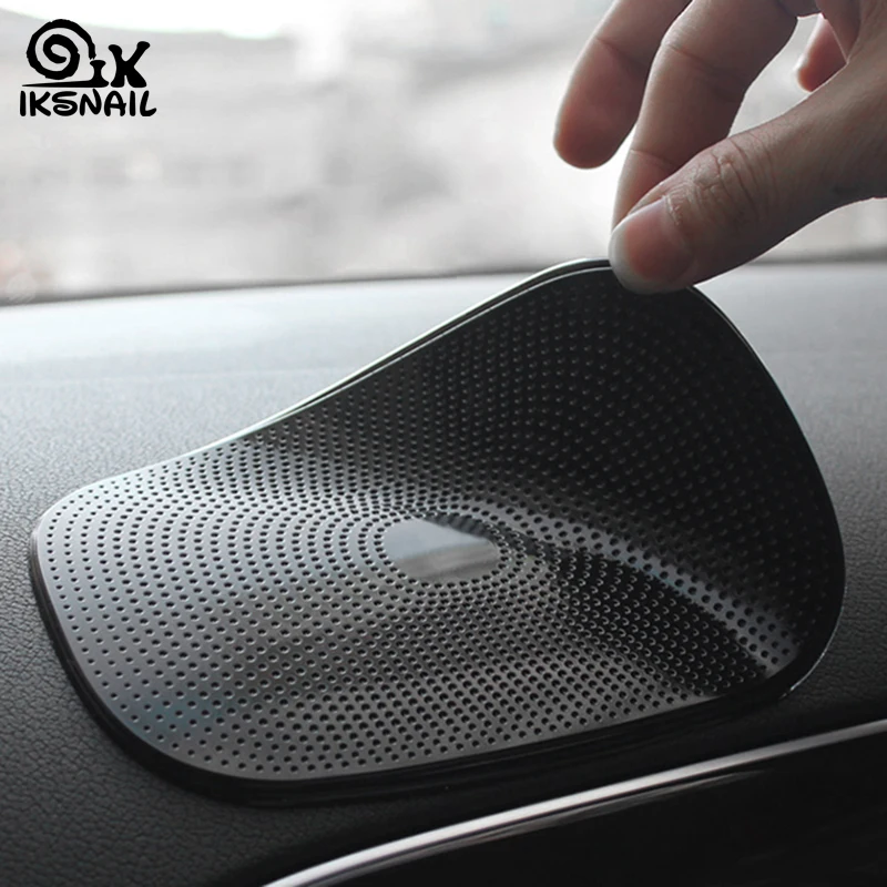 

IKSNAIL Car Anti Slip Mat Phone Holder Non-Slip Cushion For GPS Cell Phone Coin Pen PU Automobiles Interior Dashboard Sticky Pad