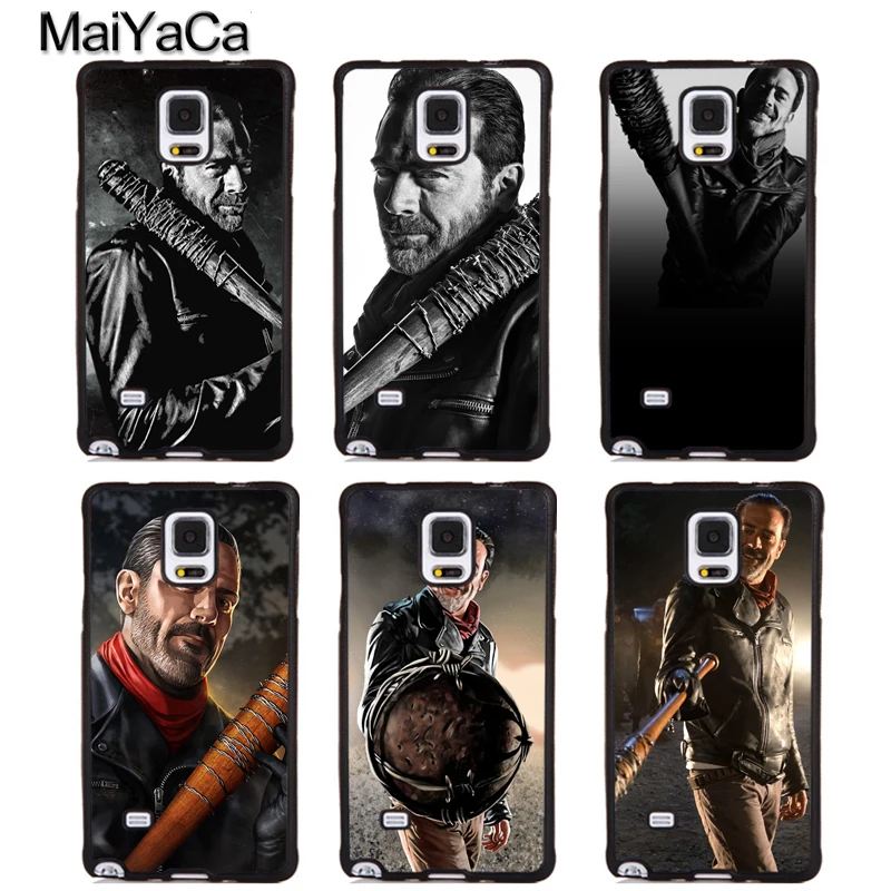 

MaiYaCa The Walking Dead Negan Soft Rubber Phone Cases For Samsung Galaxy S6 S7 edge S8 S9 S10 Plus Lite Note 9 5 8 Coque Cover