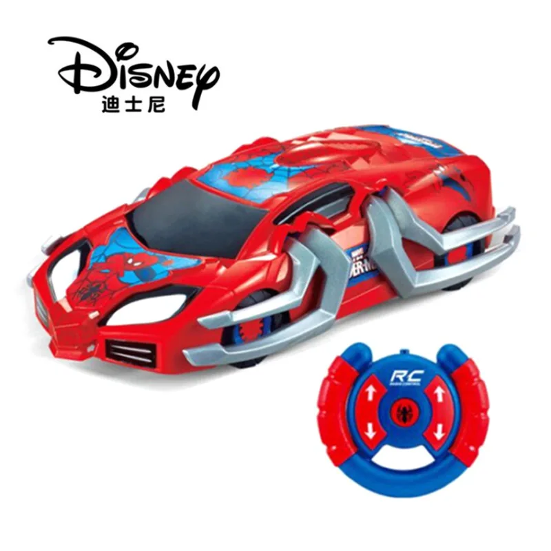

Disney Marvel Genuine rc car Spiderman Spider-man Deformation Remote control car With light Children's racing toy