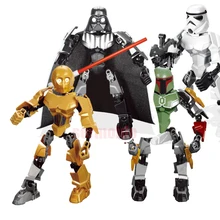 Star Wars Rogue One Toys Jango Phasma Jyn Erso K-2SO Darth Vader General Figure toy building LegoINGlys blocks Toys BKX81 Star Wars Rogue One Toys Jango Phasma Jyn Erso K-2SO Darth Vader General Figure toy building LegoINGlys blocks Toys BKX81