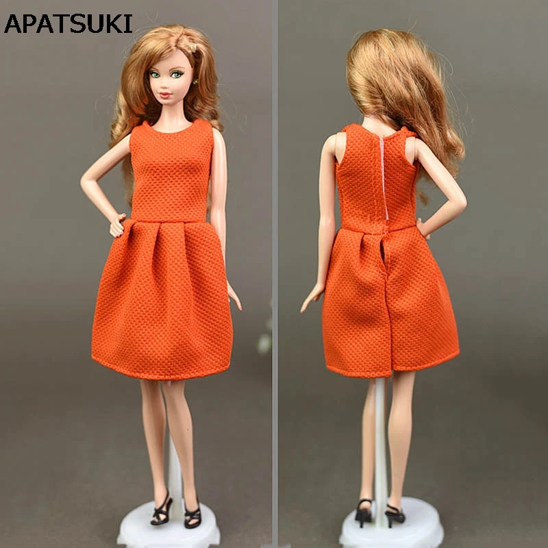 barbie orange dress