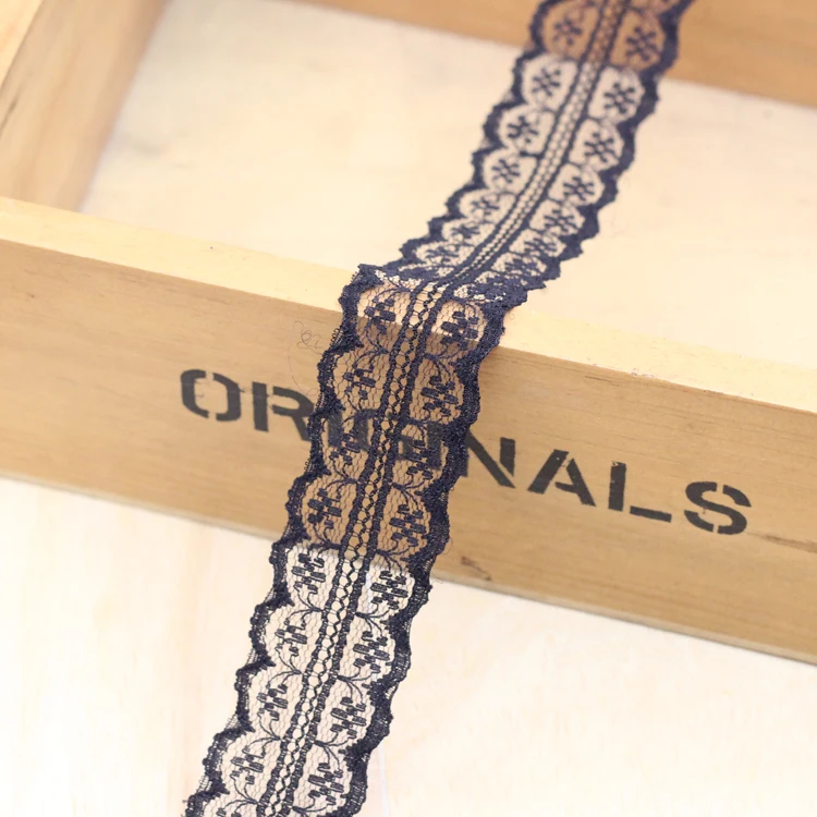 1Meter 25mm White/black Lace Ribbon DIY Decorative Lace Trim Fabric Wedding Birthday Christmas Decor Craft Clothing/Accessories