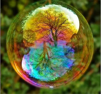 

5D Diy Diamond Painting Cross Stitch Four Seasons Trees In The Earth 3D Diamond Mosaic Full Round Diamond